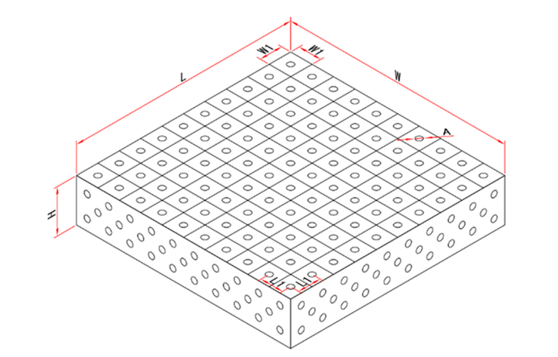 3D D28 welding table 3D D28 welding table
