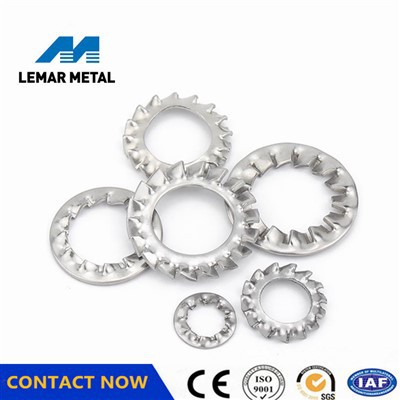 Vnútorná zúbkovaná poistná podložka